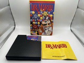 Dr. Mario Nintendo NES 1990 Completo En Caja CIB Aut&eacute;ntico PROBADO CARRO LIMPIO