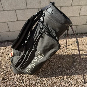 VTG Ping Hoofer Stand Golf Bag Black 4 Way Dual Straps Phoenix Suns Dodge Ram - Picture 1 of 10