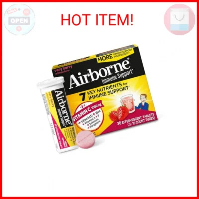 Aerotransportado 1000mg Vitamina C con Vitamina D y Zinc, SIN AZÚCAR Multivitamínico Inmune  Foto 1 de 2