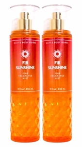 2-PACK BATH & BODY WORKS FIJI SUNSHINE FINE FRAGRANCE MIST SPRAY 8 OZ PERFUME - Picture 1 of 4
