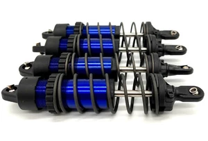 Fits Maxx Slash SHOCKS (BLUE-Anodized Gt-maxx 8961 springs Traxxas 102076-4 - Picture 1 of 4