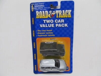 Road & Track escala 1/64 2 pacotes - Hummer e Mercedes-Benz ML 320 - Imagem 1 de 3