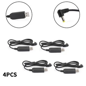 4PC Walkie-talkie USB Charger Cable Fit for BaoFeng UV5RE UV-5R S8 - Zdjęcie 1 z 9