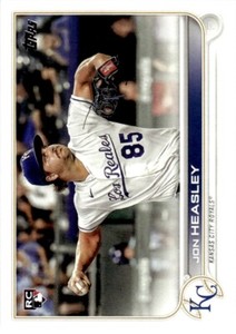 2022 Topps Jon Heasley Baseball Card Kansas City Royals #430