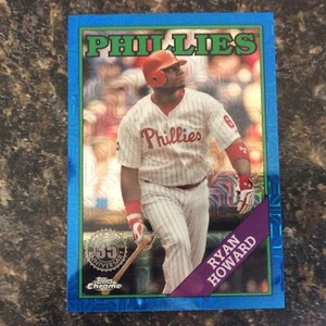 2023 Topps Update T88CU-88 Blue 46/150 Ryan Howard Philadelphia Phillies - Picture 1 of 2