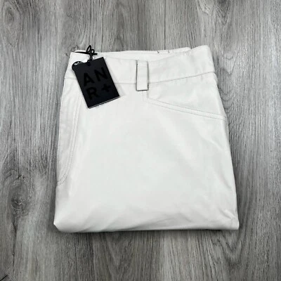 Alp-N-Rock ANR+ Leather Pants Womens Size XL Xtra Large Claren Silvergrey NEW - Image 1 of 4