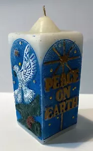 Mensaje de Navidad Vela Paloma de Colección JASCO Paz en la Tierra Aroma Bayberry sin usar - Imagen 1 de 6