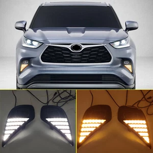 DRL for Toyota Highlander 2020 2021 2022 Front Fog Lights Daytime Running Lamp - Bild 1 von 9
