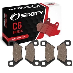 Front Ceramic Brake Pads 2008-2010 Arctic Cat Thundercat 1000 4x4 Auto Set oc - Picture 1 of 8