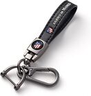 Leather Car Keychain for Football Fans, Metal Key Ring For-majing 