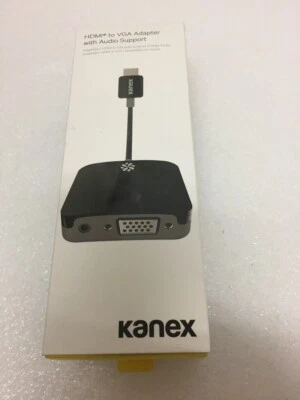 Kanex HDMI to VGA Adapter with Audio Support for Apple TV 4K / FREE SHIPPING - Image 1 of 4
