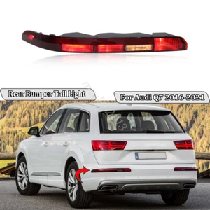 US Version Left Bumper Lower Tail Stop Light W/5 Bulbs For Audi Q7 2016-2021 - Picture 1 of 16
