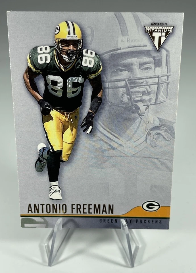 2001 Pacific Private Stock Titanium - #50 Antonio Freeman - Image 1 of 2