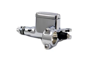 HARLEY Handlebar Master Cylinder Chrome fits 0- Custom, - Picture 1 of 4