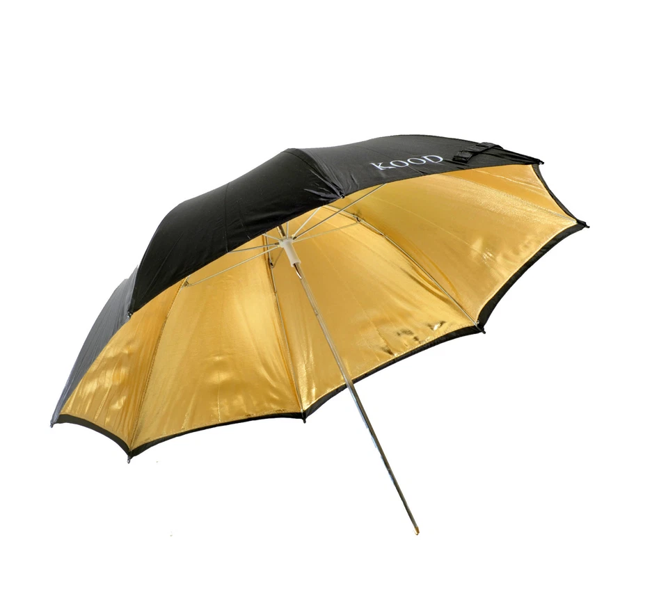 Kood 36" / 90cm Gold Reflective Studio Umbrella - Image 1 of 1