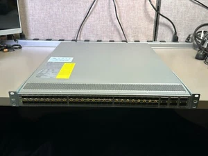 CISCO NEXUS N9K-C93180YC-EX 48-PORT 10G/25G SFP+ 6x 100G QSFP28 DUAL PSU SWITCH - Picture 1 of 10