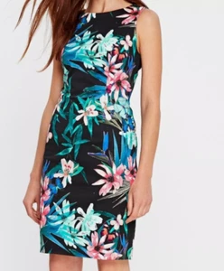 Wallis Floral Print Dress PETITE Size 10 RRP £45 Summer Occasion - Picture 1 of 8