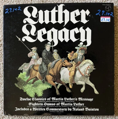 LUTHER LEGACY - Schola Moderna Chorale 2LP SML450 * Near MINT - Image 1 of 4