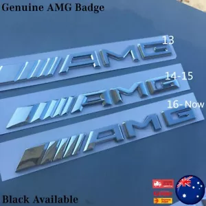 Fabricante de equipos originales Mercedes AMG insignia calcomanía emblema fuera de stock - Imagen 1 de 5