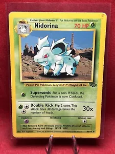 1995, 96, 98 Pokemon Card **Nidorina** - Jungle Set # 40/64 - Uncommon - Picture 1 of 2