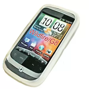 Funda protectora de silicona TPU para móvil Foggy para HTC Wildfire - Imagen 1 de 11