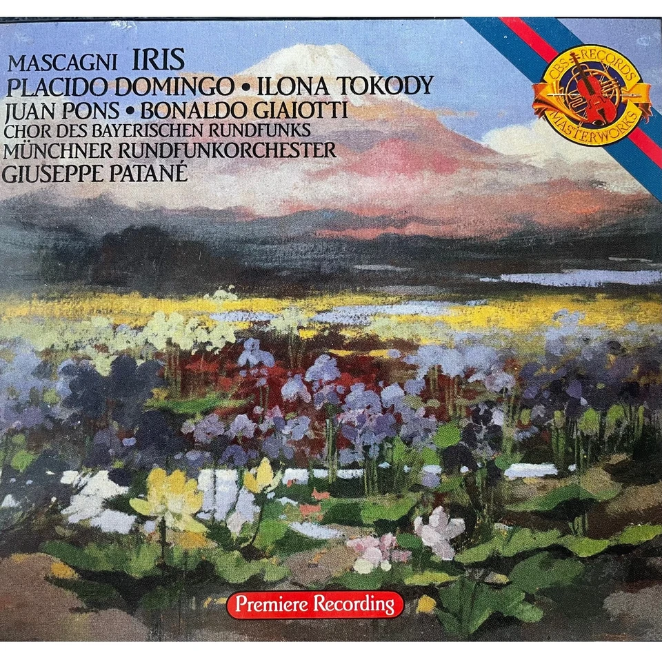 Mascagni Iris PLACIDO DOMINGO ILONA TOKODY GIUSEPPE PATANE Orig CBS 2CD Box MINT - Bild 1 von 1