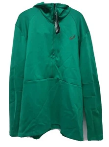 Asics Running FuzeX Half Zip Hoodie Green Size XL REF CL6 - Picture 1 of 9