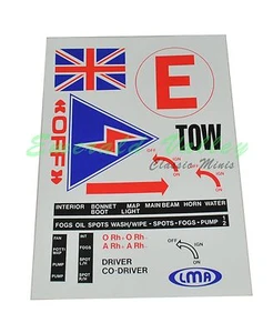 New Competition Rally Racing Safety Requirement Stickers Set - Picture 1 of 1