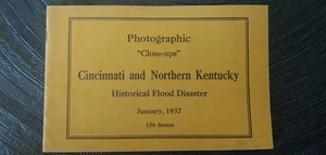 Original booklet of 156 photos of the great 1937 flood in Cincinnati & Kentucky - Picture 1 of 12