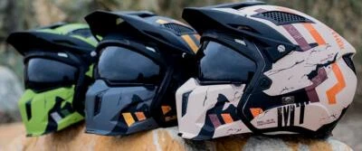 MT STREETFIGHTER FULL FACE OFF ROAD MX SKULL MOTORCYCLE MOTORBIKE CRASH HELMET - Image 1 of 4