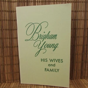 Brigham Young His Wives And Family Daughters Of Utah Pioneers Kate B Carter LDS - Imagen 1 de 4