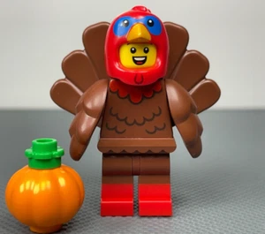 LEGO Turkey Costume Collectible Minifigure Series 23 CMF 71034 Figure Gobble - Picture 1 of 9