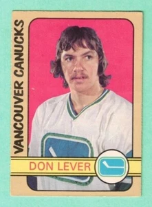 (1) DON LEVER  1972-73 O-PEE-CHEE SERIE 3 # 259 CANUCKS SP ROOKIE CREASED(L6272) - Picture 1 of 2