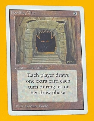 MTG HOWLING MINE Unlimited (OldManMTG 005-076) - Image 1 of 4