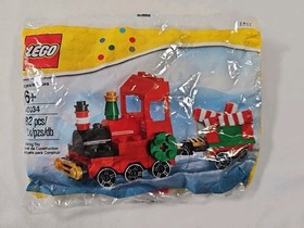 RETIRED LEGO Seasonal CHRISTMAS TRAIN 40034 Polybag  NEW Sealed 2012