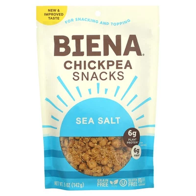 Chickpea Snacks, Sea Salt, 5 oz (142 g) - Image 1 of 2