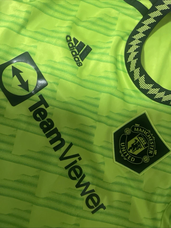 Camiseta Manchester United 2022/2023 Auténtica Tercera Tercera Camiseta Adidas Hombre Grande Foto 1 de 3