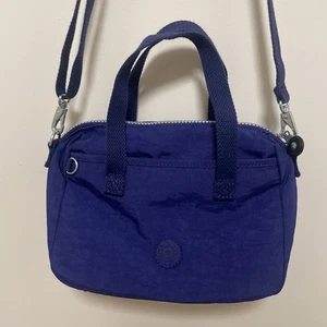 Bolso de mano bandolera Kipling púrpura bolsillos de nailon - Imagen 1 de 11