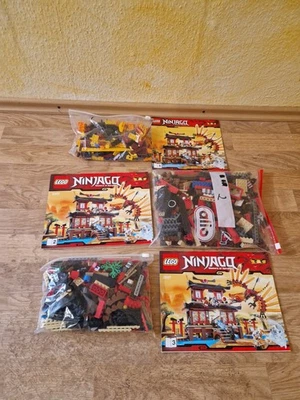 LEGO NINJAGO: Fire Temple Feuertempel (2507) Drache mit Anleitung - Bild 1 von 4