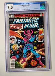 Quiosco FANTASTIC FOUR #210 CGC 7.0 - Galactus - Combinado S&H en compra múltiple - Imagen 1 de 3
