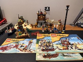 LEGO 2009 Pirates Bulk Lot: Lego 6240, 6241, 6242, 6253. LEGO PIRATES- Minifigs