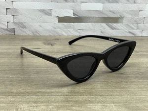 Adam Selman X Le Specs The Last Lolita 1602115 Womens Black Cat Eye Sunglasses - Picture 1 of 10
