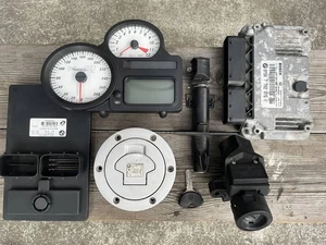 2008 BMW K1200R K1200 Calibre ECU Módulo Encendido Interruptor Asiento Lock Key - Picture 1 of 5
