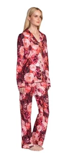 Johnny Was XL Carly Baumwolle Pyjama Set Rosas Print Neu mit Etikett - Bild 1 von 7