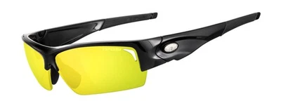 Tifosi Lore, Gloss Black with Clarion Yellow/AC Red/Clear Lenses #1090100227 - Image 1 of 4