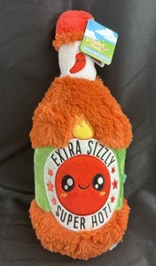 Nuevo con etiquetas Salsa Caliente Aplastable Comida Confort Mini 14" Peluche Extra Chisporroteante ¡Súper Caliente! - Imagen 1 de 8