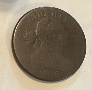 1806 Draped Bust Large cent , nice about good , better date - Picture 1 of 7