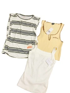 Nuevo con etiquetas Lote 3 XS Prendas para el torso Sin Mangas Free People Movment American Eagle BDG Conjunto Urbano - Imagen 1 de 14