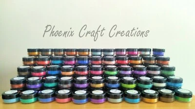 Wax Melt, Candles, Soap & Bathbombs Mica Pigment Powder - 65 Colours - 10g - Image 1 of 4
