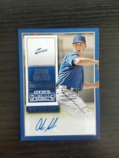 2015 Panini Contenders Prospect Ticket Autographs #12 Andrew Faulkner